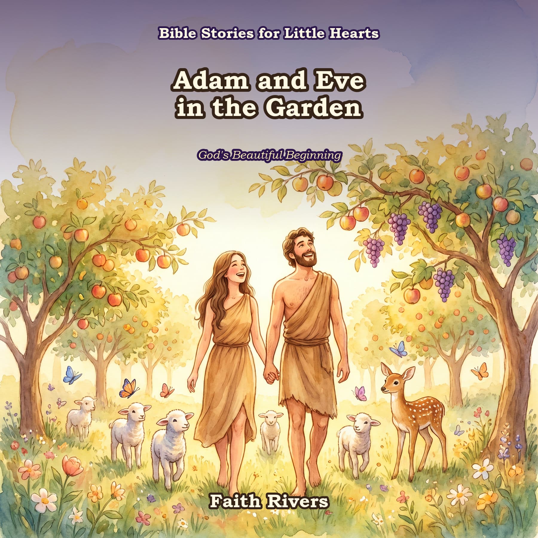 Adam and Eve in the Garden book cover