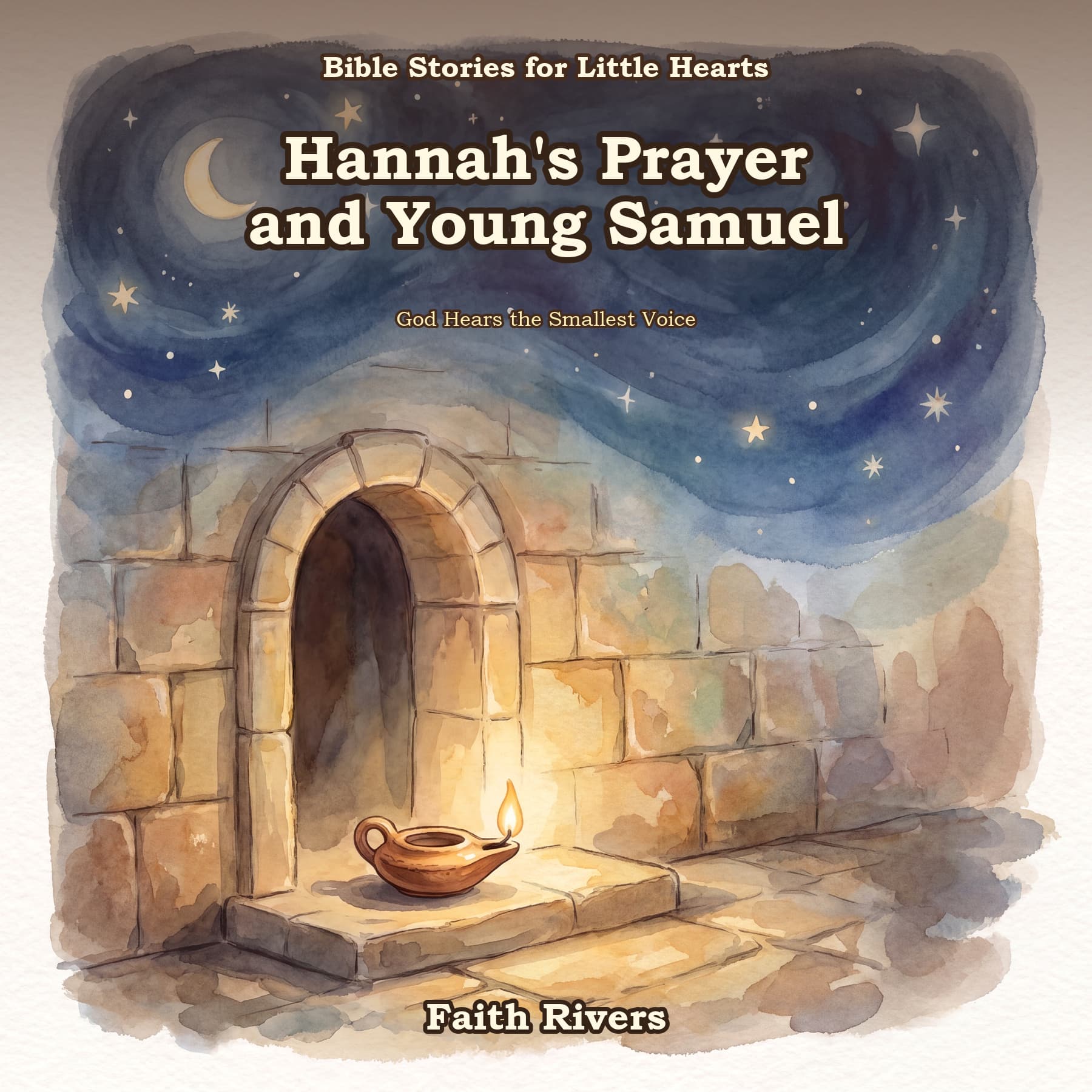 Hannah's Prayer and Young Samuel book cover