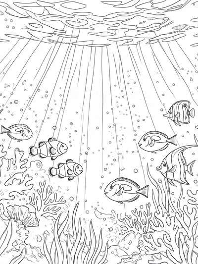 Preview of The Creation Story coloring page